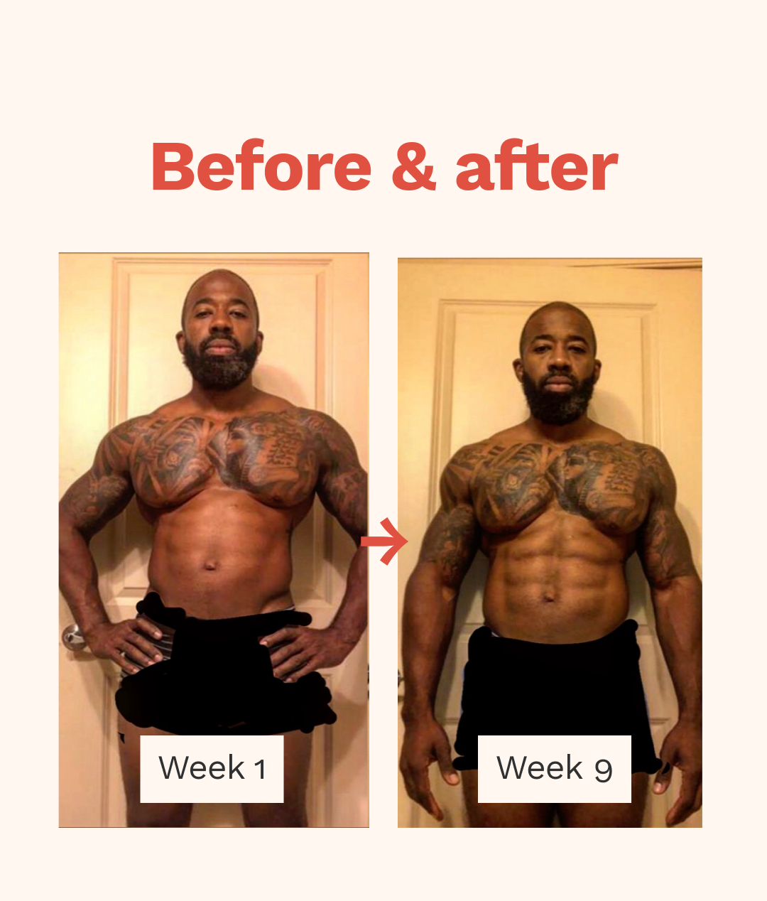 Jay, 43, Entrepreneur, Wanted to reveal his abs and we did just that!
