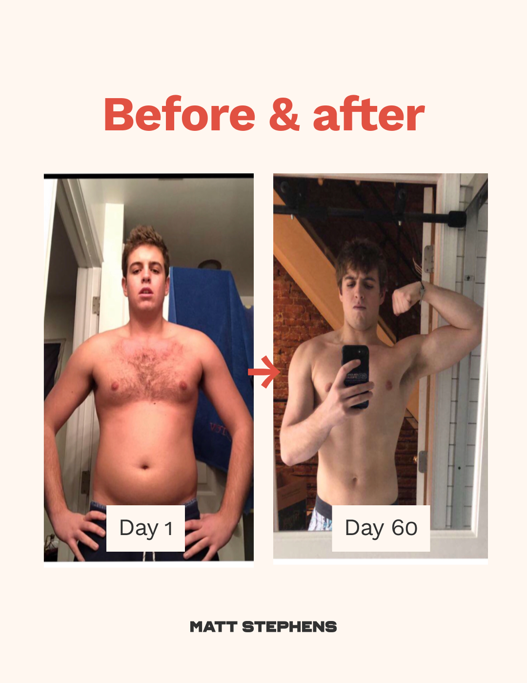 Andrew, 21, College student, Losts 12 lbs and gained muscle along the way!